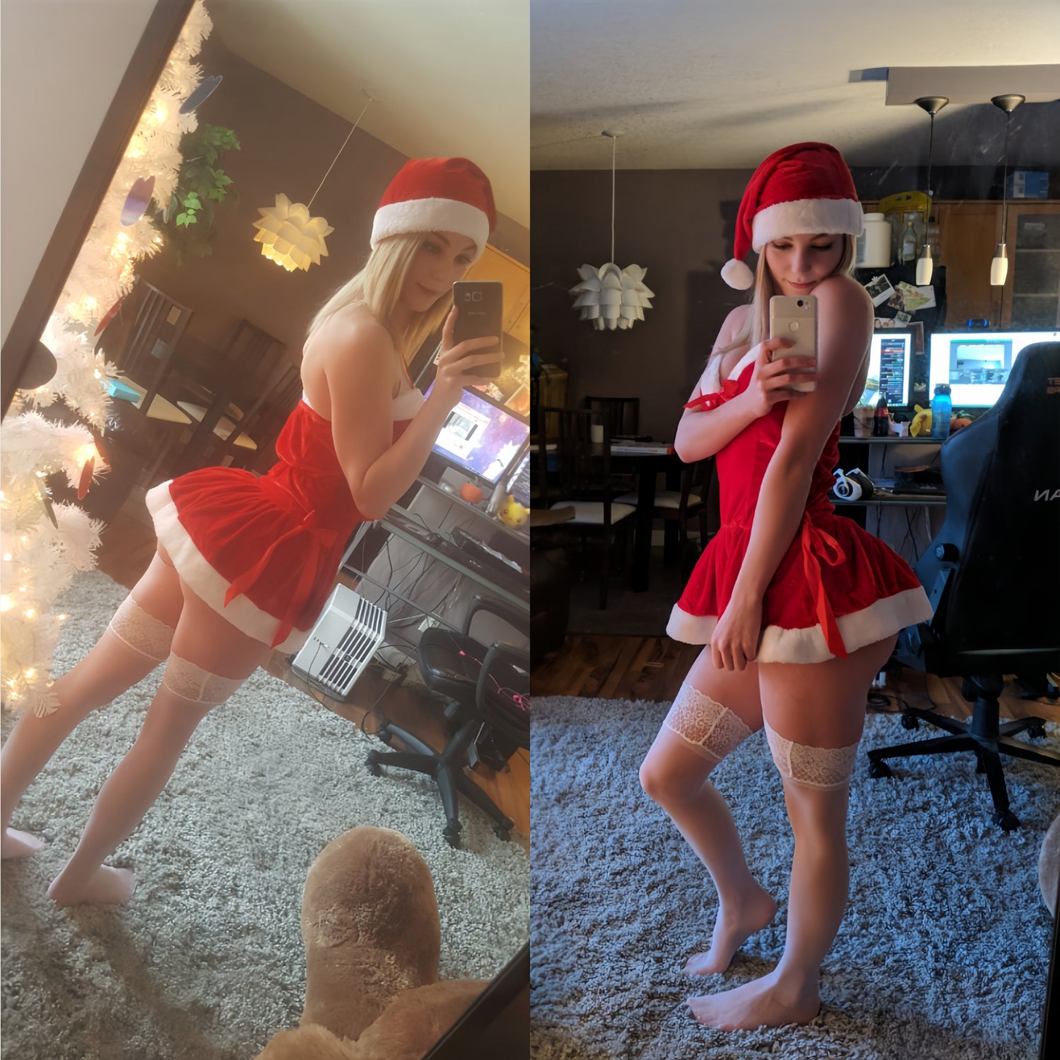 4UHEfozG Lisa 🍑 is Santa's Little Helper 04.jpg